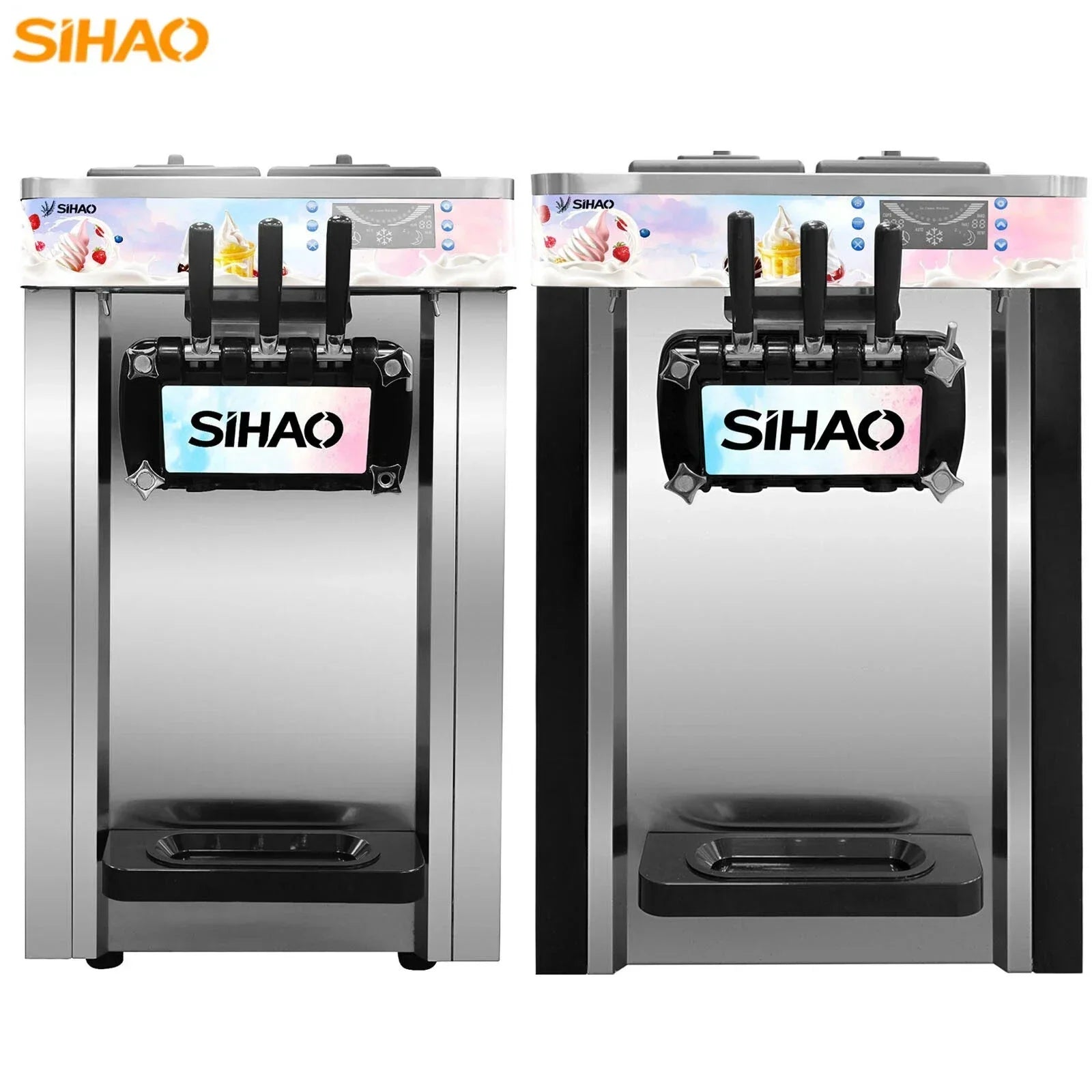 Professional Soft Serve, Simplified: The SIHAO Soft Serve Ice Cream Machine