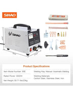 SIHAO 3000W Stud Welder Dent Repair Kit Spot Welder Dent Puller Machine for Car Body Repair