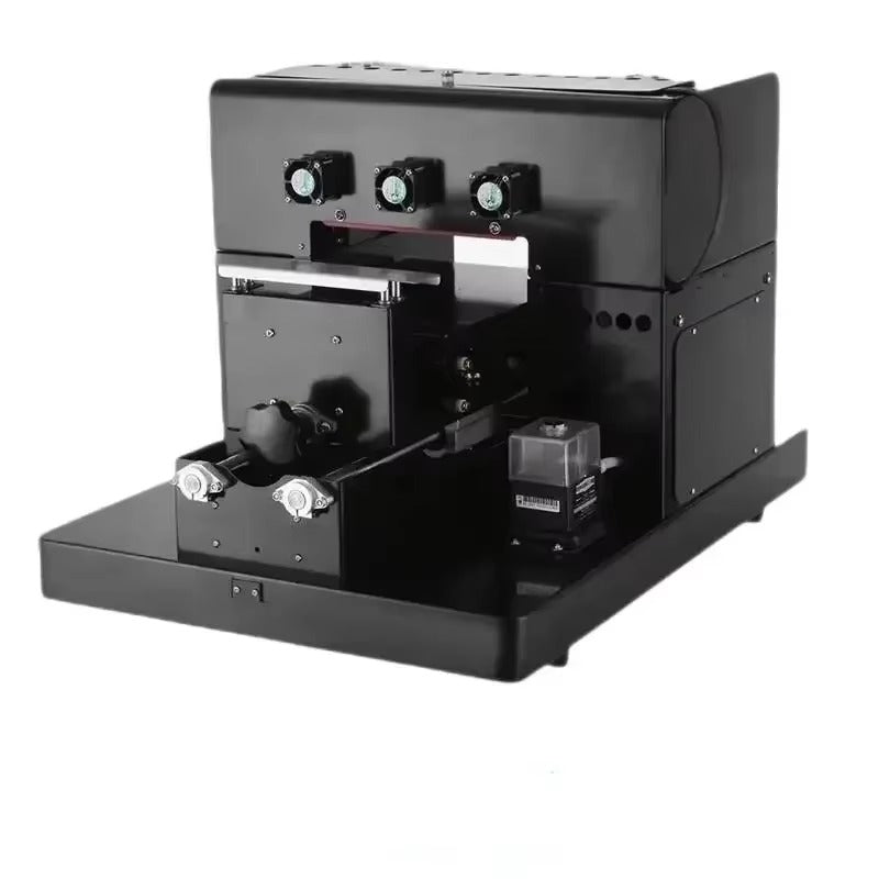 SIHAO A4 UV Printer, DTF UV LED Inkjet Printer with Rotary Attachment, 5760x1440dpi USB, for Bottles Paper Phone Cases PVC