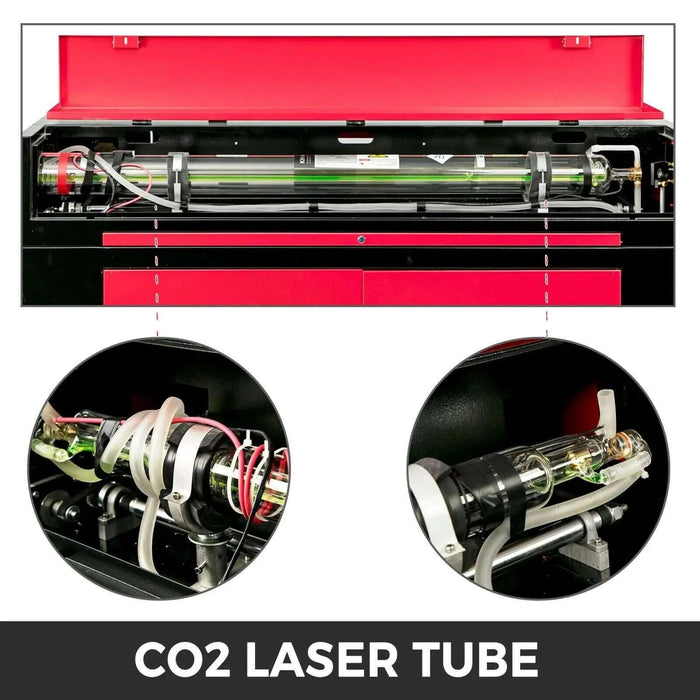 SIHAO 80W | Ruida Cnotroller | CO2 Laser Engraver | Cutter (28" x 20") with Manual Focus