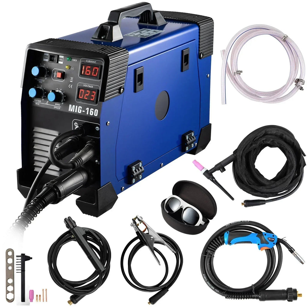 SIHAO 220V 200-270A MIG MMA TIG Welder 3-in-1 IGBT Inverter Welding Machine Dual Voltage for Steel Aluminum Auto Repair Home Workshop