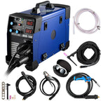 SIHAO 220V 200-270A MIG MMA TIG Welder 3-in-1 IGBT Inverter Welding Machine Dual Voltage for Steel Aluminum Auto Repair Home Workshop