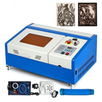 SIHAO CO2 Laser Engraver 40/50W CO2 Laser Engraving Machine 30*20cm Cut Tools for Wood Leather Woodworking USB Support CorelDraw