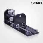 SIHAO Rotary Cutter and Engraver Attachment丨3-Jaw Spindle and 230 mm Track丨50W/60W/80W/100W/130W