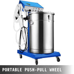 SIHAO WX-958 Electrostatic Powder Coating Machine 50W 45L Spray Gun 450g/min for Metal Wood