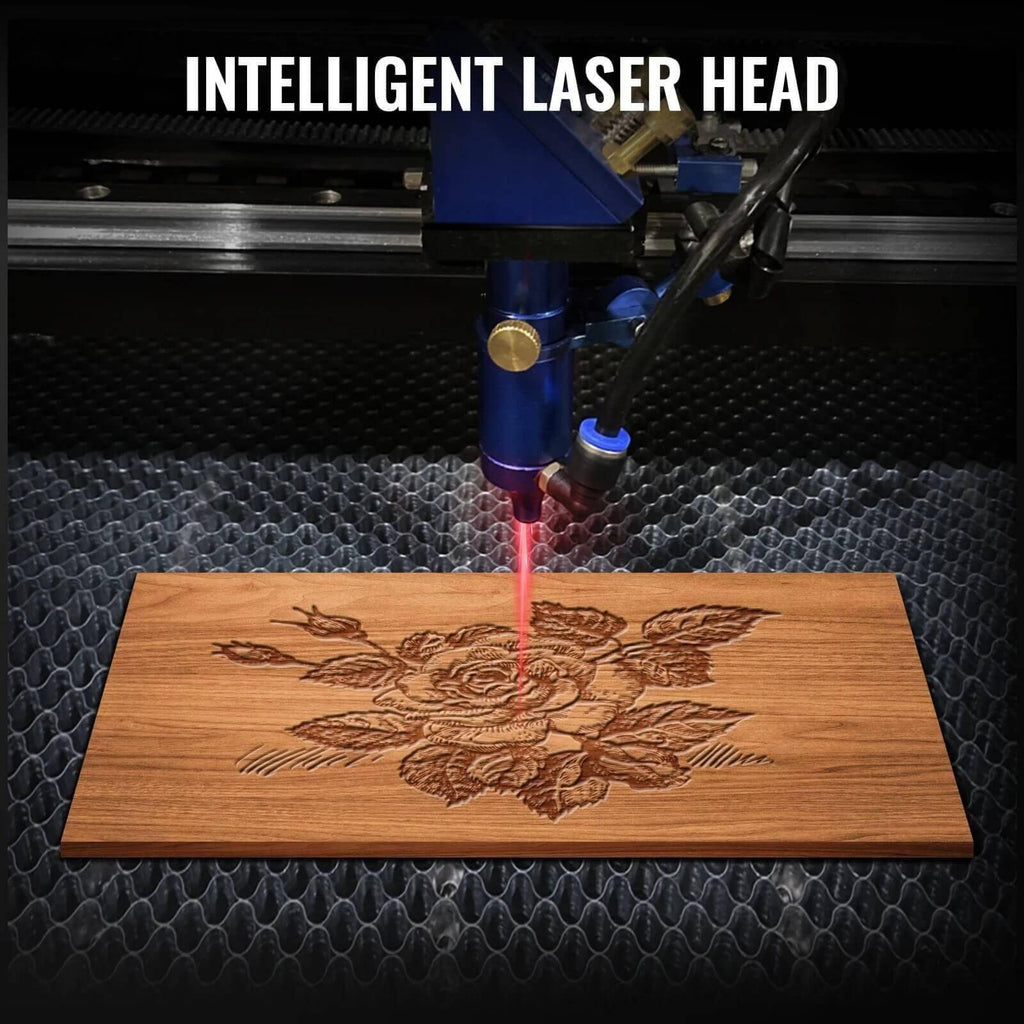 SIHAO 50W/60W CO2 Laser Engraver | Cutter (24" x 16")  |Ruida/M2 Controller | with Manual Focus