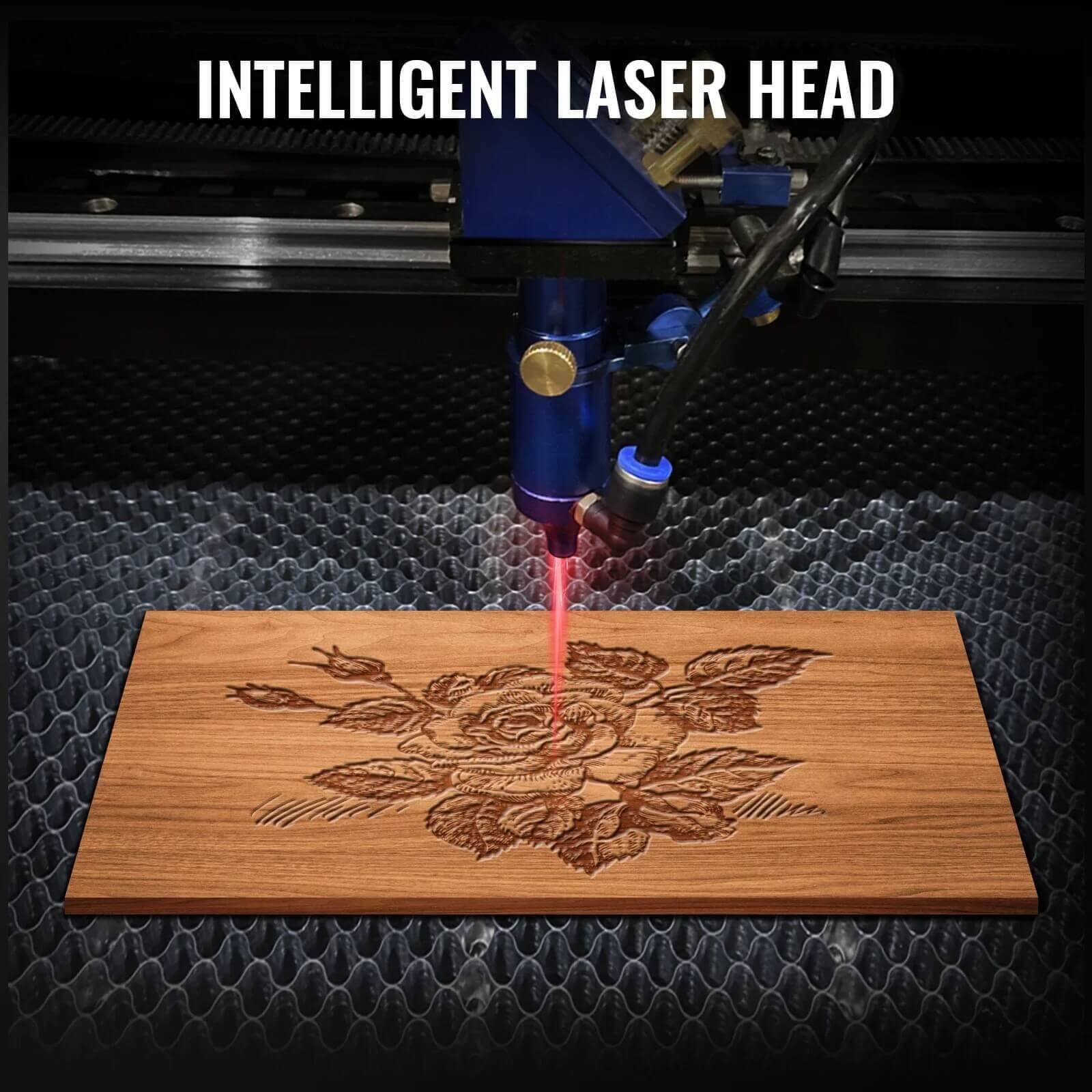 SIHAO 50W/60W CO2 Laser Engraver | Cutter (24" x 16")  |Ruida/M2 Controller | with Manual Focus