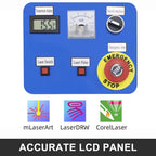 SIHAO 40W CO2 Laser Engraving Cutting Machine 30×20cm — Laser Engraver with USB for Wood Leather Woodworking
