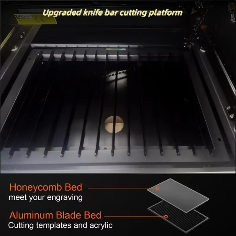 SIHAO CO2 Laser Engraver 60x90cm Laser Cutting Machine with Industrial Digital Control for Wood Acrylic Leather Fabric