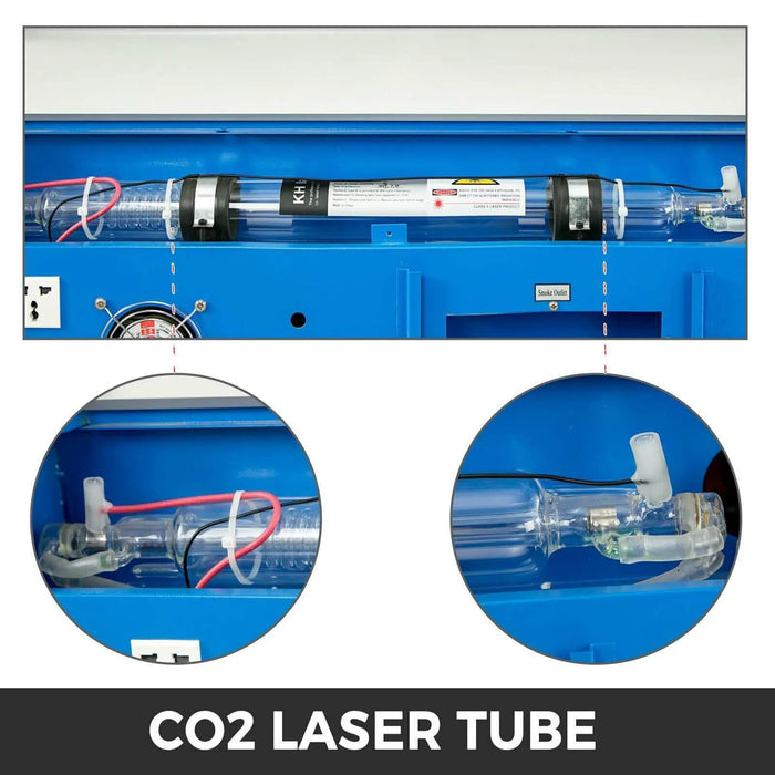 SIHAO 40W Desktop CO2 Laser Engraver | Cutter (12" x 8") Working Area - SIHAOTEC Laser