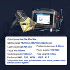 SIHAO 20W/30W Handheld Fiber Laser Marking Machine 220V — Industrial Laser Engraving for Permanent Metal & Plastic Etching