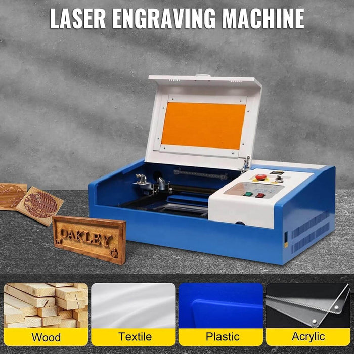 SIHAO 40W Desktop CO2 Laser Engraver | Cutter (12" x 8") Working Area - SIHAOTEC Laser