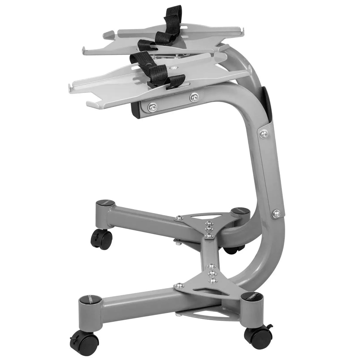 SIHAO Adjustable Dumbbell Stand with Wheels, 100KG Capacity & Towel Storage Rack, Home Gym Equipment for 24-40KG Dumbbells