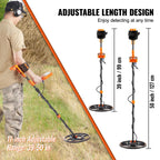 SIHAO 12" Waterproof Metal Detector – 7 Modes, Rechargeable, Ready for Treasure