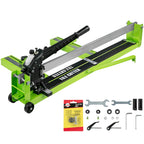 SIHAO 24" Laser Tile Cutter – Manual Scoring Tool with Carbide Cutting Wheel for Straight Porcelain & Ceramic Cuts, Up to 18mm Thick