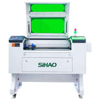 SIHAO 100W CO2 Laser Engraver 28x20 with Built-In Chiller & Autofocus