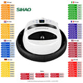 SIHAO 30x23cm 5-in-1 Heat Press Machine Digital Fast Heating 350°F Adjustable Pressure Sublimation Transfer Printer for Tshirt Mug Cap Plate