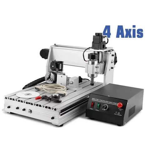 SIHAO - CNC Router 3040T 4 Axis CNC Wood Engraving Machine Carving deepth: 55mm - SIHAOTEC Laser