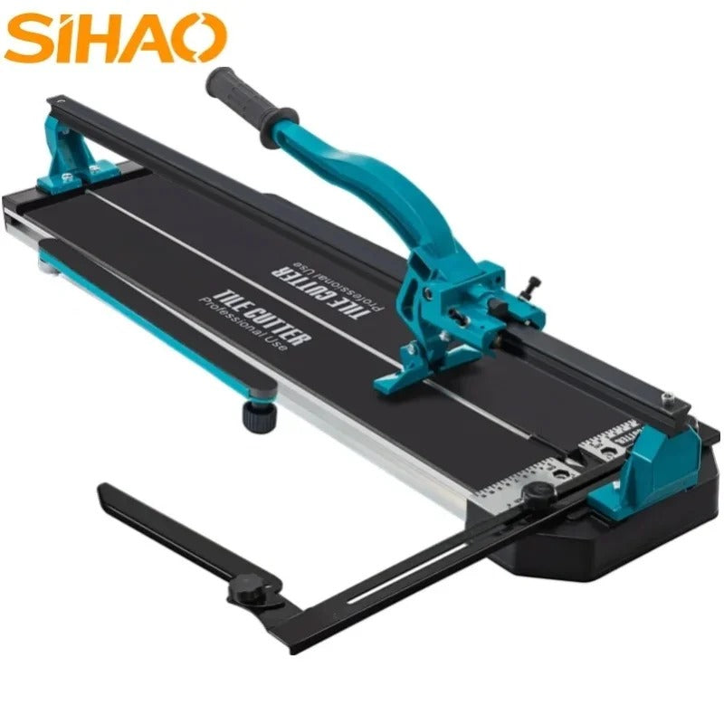 SIHAO 48" Professional Tile Cutter – Heavy-Duty Manual Scoring Tool with Built-in Laser Guide, Dual-Rail Support & Precision Snap System for Ceramic & Porcelain Tiles