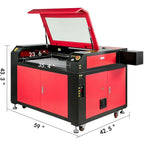 SIHAO CO2 Laser Engraver 9060 100W Ruida USB Engraving Cutting Machine for Wood Acrylic Crafts