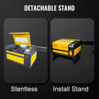 SIHAO 50W/60W CO2 Laser Engraver | Cutter (24" x 16")  |Ruida/M2 Controller | with Manual Focus