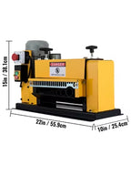 SIHAO 370W Heavy-Duty Wire Stripping Machine | 11 Channels for Scrap Copper Recycling