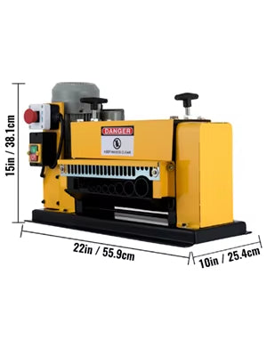 SIHAO 370W Heavy-Duty Wire Stripping Machine | 11 Channels for Scrap Copper Recycling