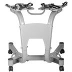 SIHAO Adjustable Dumbbell Stand with Wheels, 100KG Capacity & Towel Storage Rack, Home Gym Equipment for 24-40KG Dumbbells