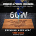 SIHAO Red 60W CO2 Laser Engraver with CW5200 Water Chiller| Cutter (28"x20") | Ruida Controller | with Manual Focus - SIHAOTEC Laser