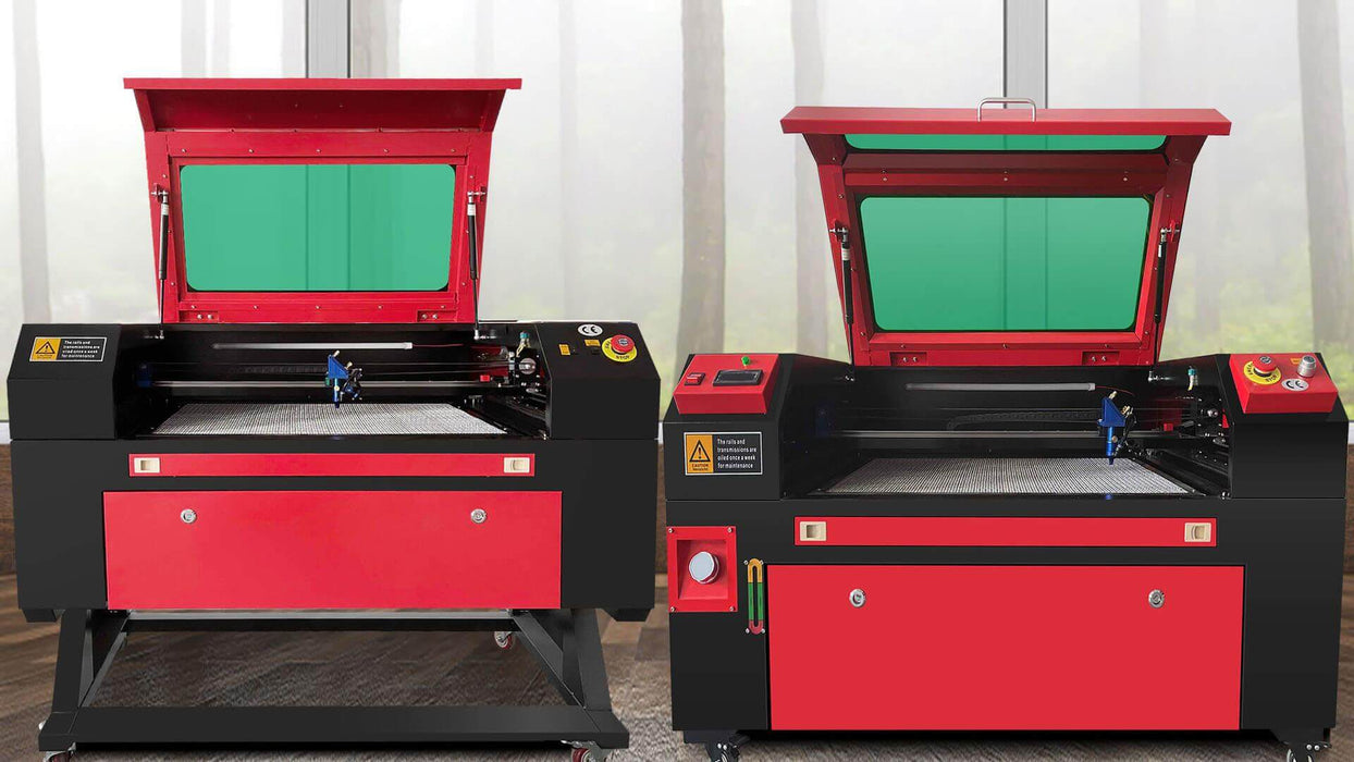 SIHAO 130W CO2 Laser Engraver | Cutter (55" x 35")| FDA Approved | Ruida Controller with Manual Focus - SIHAOTEC Laser