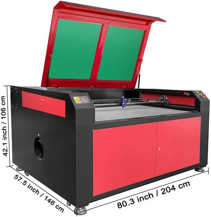 SIHAO 130W CO2 Laser Engraver | Cutter (55" x 35")| FDA Approved | Ruida Controller with Manual Focus - SIHAOTEC Laser