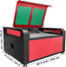 SIHAO 130W CO2 Laser Engraver | Cutter (55" x 35")| FDA Approved | Ruida Controller with Manual Focus - SIHAOTEC Laser