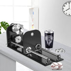 SIHAO Rotary Cutter and Engraver Attachment丨3-Jaw Spindle and 230 mm Track丨50W/60W/80W/100W/130W