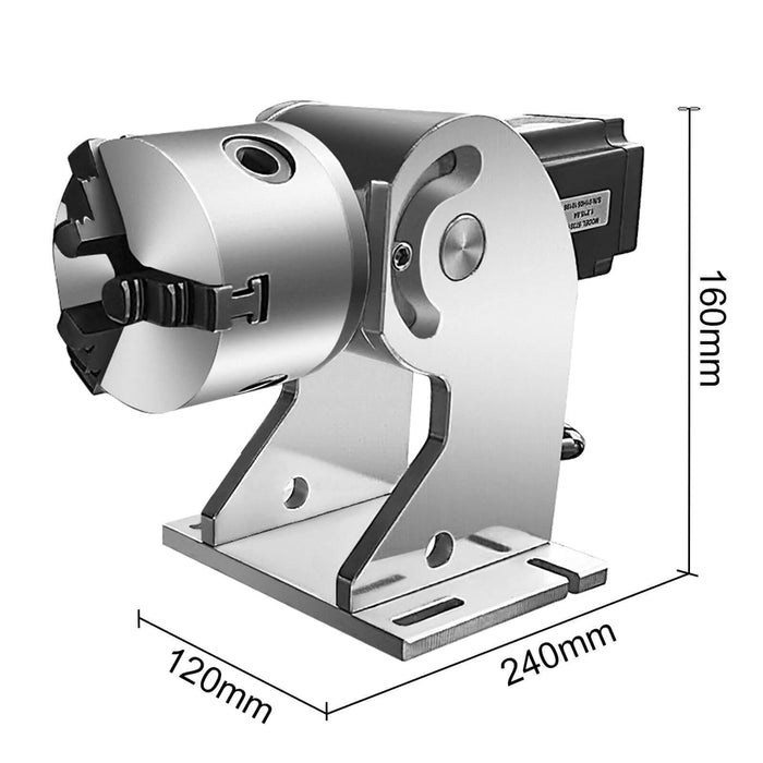 SIHAO 30W Split Fiber Laser & Marking Machine with (5.9"x5.9")working Area with Rotation Axis - SIHAOTEC Laser