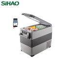 SIHAO Car Refrigerator 20L-55L Mini Fridge Freezer Portable Compressor Cooler 12/24V DC 110-240V Ice Box for Camping Driving