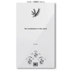 SIHAO 6–18L LPG Instant Tankless Water Heater – Energy-Efficient Stainless Steel, LED Display, Smart Temp Control, Overheat & Dry-Burn Protection, Compact Indoor/Outdoor Unit for Home, RV, and Cabin
