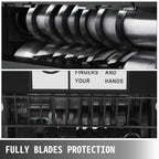 SIHAO 1-20mm Adjustable Wire Stripper – 8-Channel Cranked Stripping Machine with 7 Blades for DIY & Professional Use