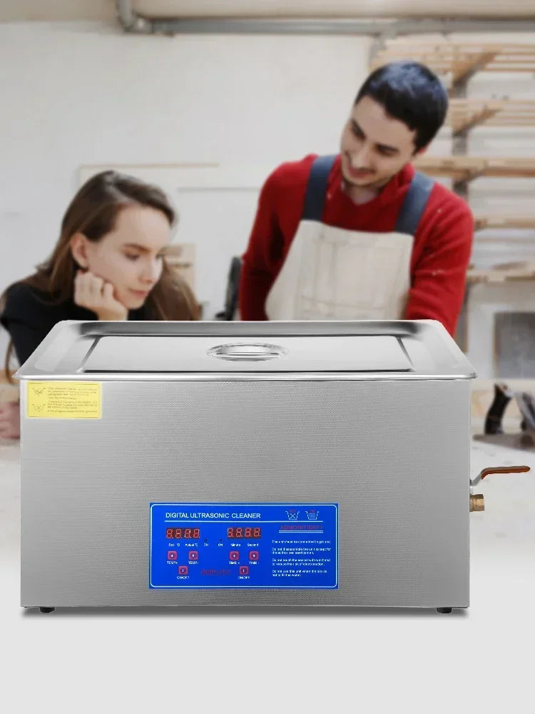 SIHAO Ultrasonic Cleaning Machine Digital Heated Cleaner for Jewelry, Glasses & Small Parts—Versatile Cleaning for Home & Commercial Use