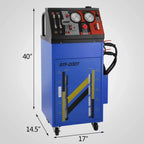 SIHAO ATF-20 Automatic Transmission Fluid Flush Machine – 220V Equal Exchange Cleaner, 0-60PSI Adjustable, 12L Tank + 28 Connectors for Gas/Diesel Cars