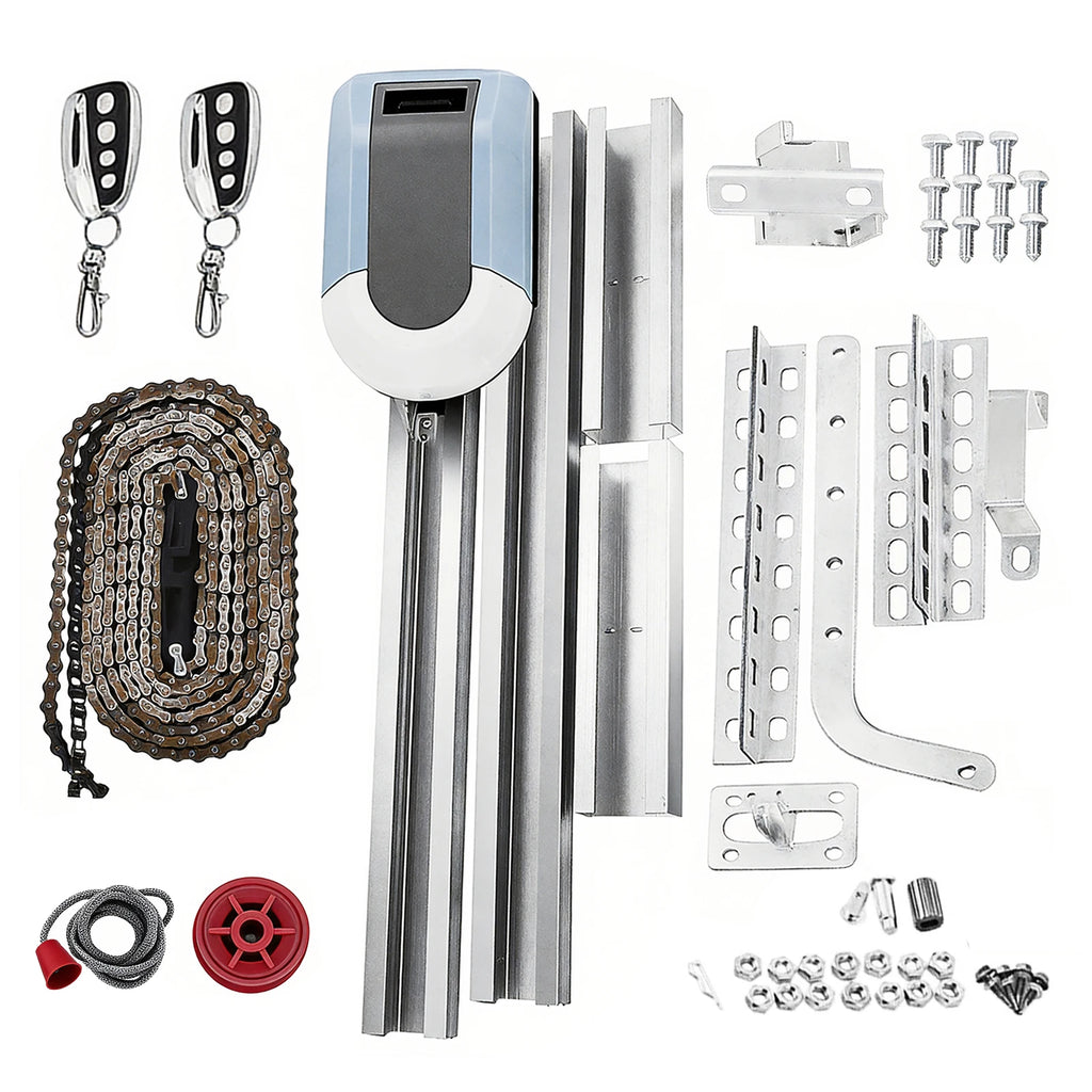 SIHAO 800N Electric Garage Door Opener – Low Noise, Auto-Stop & Remote Control