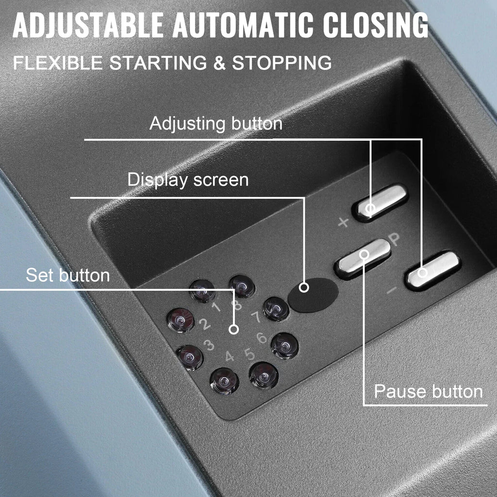 SIHAO 800N Electric Garage Door Opener – Low Noise, Auto-Stop & Remote Control