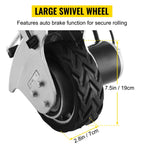 SIHAO 12V 350W Electric Trailer Dolly Motorized Jockey Wheel 2270kg Max Load Caravan Mover Boat RV Trailer Moving Tool