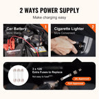 SIHAO 6600lbs 12V Electric Scissor Jack – Remote-Controlled Car Lift with Dual Safety Pads, Fast 3-Ton Lifting for SUV, Sedan, and Light Truck, Emergency Tire Change Made Easy