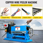 SIHAO 370W Heavy-Duty Wire Stripping Machine | 11 Channels for Scrap Copper Recycling