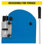 SIHAO Dual Function Shrinker Stretcher – Manual Metal Forming Tool for 16-20 Gauge, Cast Iron Body, Hardened Jaws