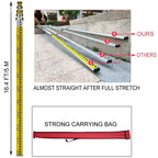 SIHAO 1.65M Laser Level Tripod & Staff Kit – Adjustable Height Aluminum Stand with Ruler for Engineering Surveying & Mapping
