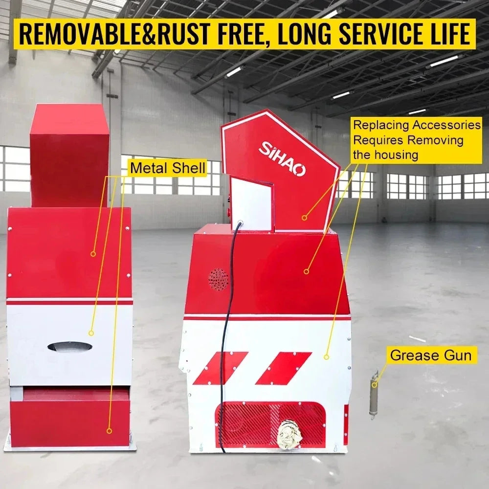 SIHAO 200MINI Copper Wire Crusher Copper Cable Granulator Scrap Copper Applicable Range Granulating Wasted Wires Recycling Tool