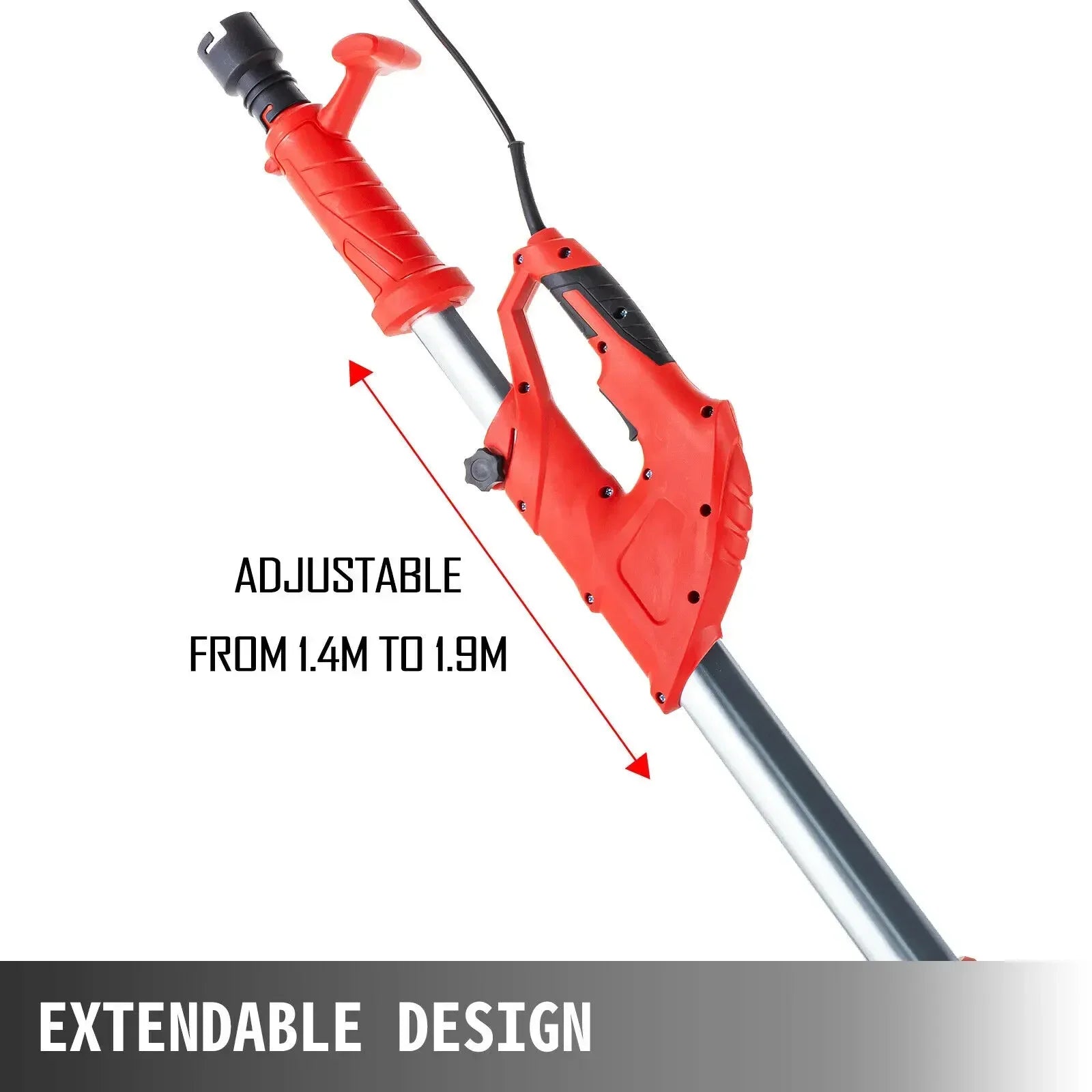 SIHAO 750W Drywall Sander with Variable Speed – Dust-Extraction System, Professional Wall Polishing Tool for Home Renovation