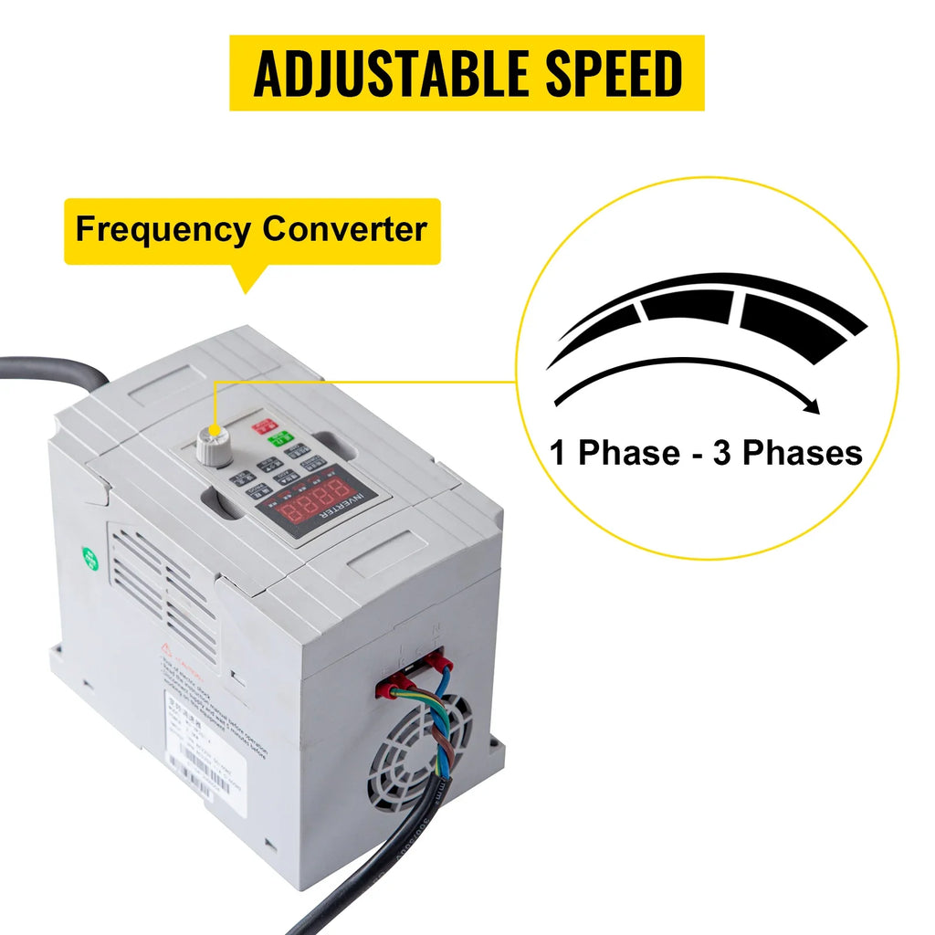 SIHAO 1.5KW Electric Belt Sander 2x82in Variable Speed Grinder Machine 3 Speed Bench Polishing Tool for Knife Making Sharpening Metalwork