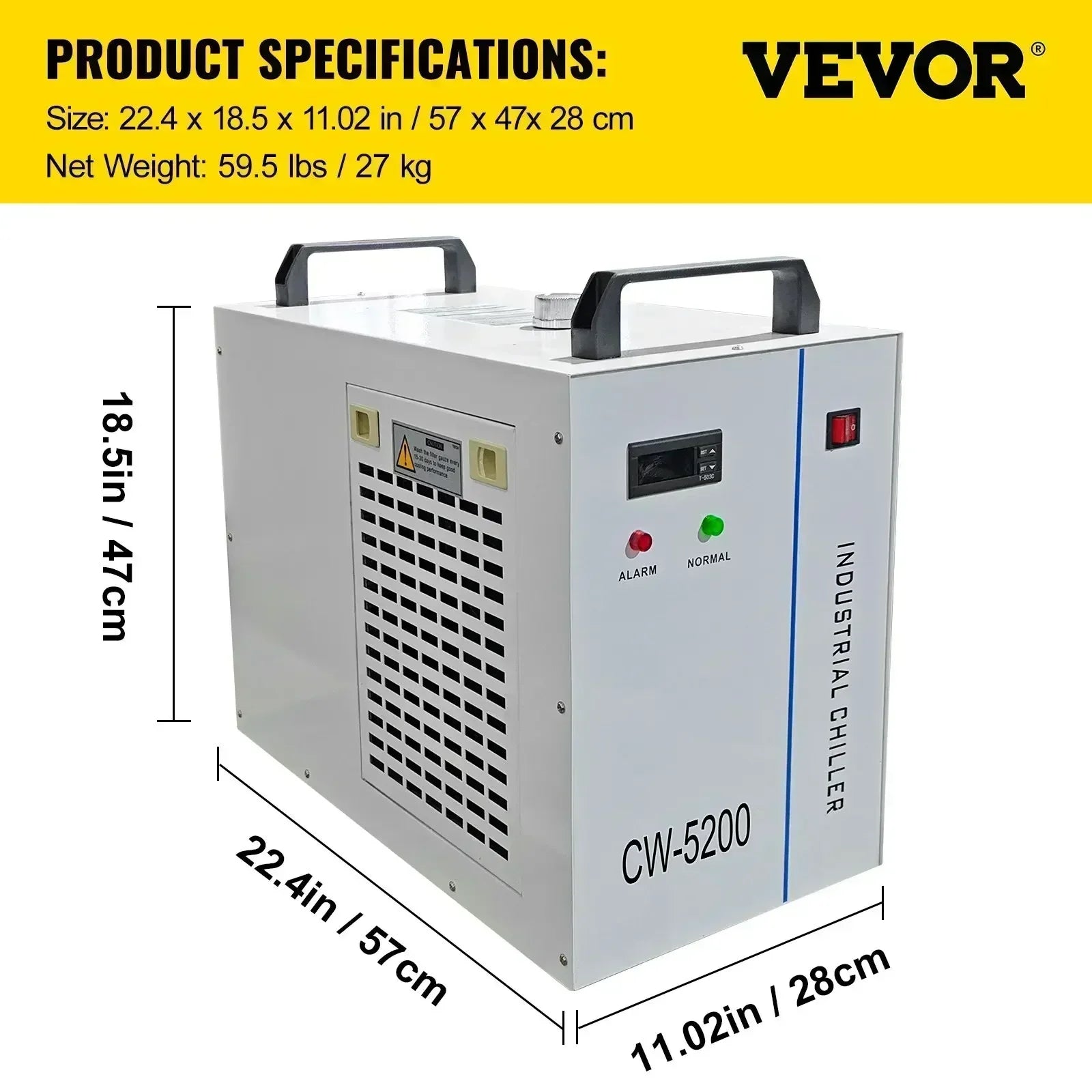 SIHAO Industrial Water Chiller Laser Cooler for CO2 Engraving Machine